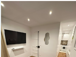 Après rénovation complète appartement Paris - Rénovation totale Île-de-France